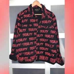 Mortal Kombat Fatality Black Denim Jacket